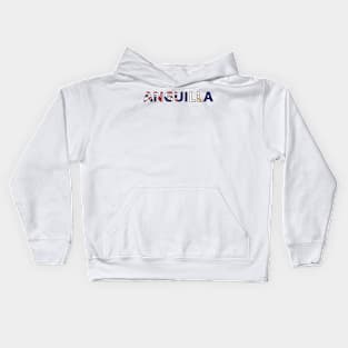 Drapeau Anguilla Kids Hoodie